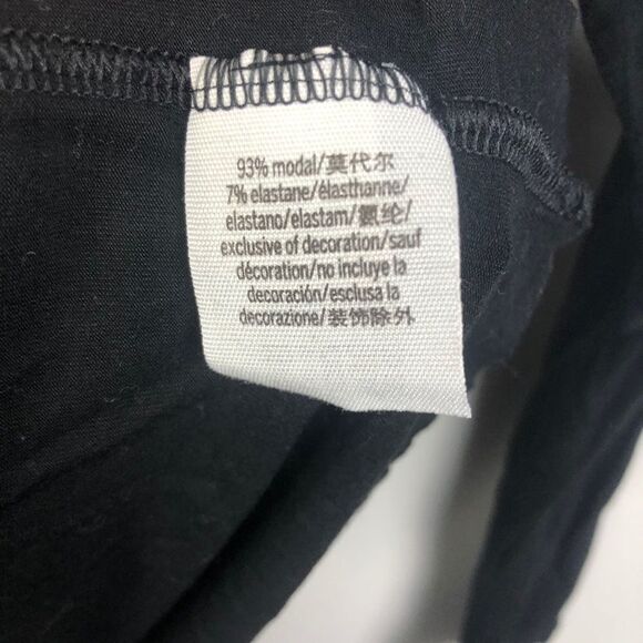 VICTORIA’S SECRET PINK | Deep V Back Black Top XS - Picture 4 of 8